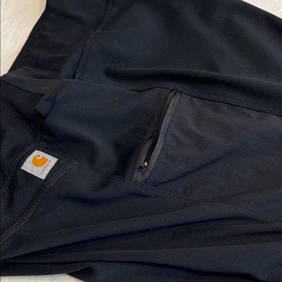 Carhartt Fitted Black Heavyweight Pocket Leggings Size XXL - Picture 4 of 8